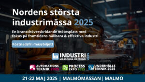 Marknadspaket Banner för nordens största industrimässa